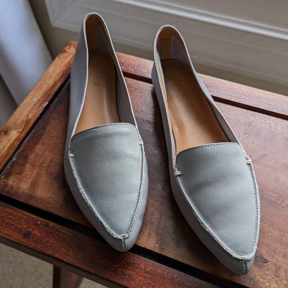 Beautiful J. Crew Pointed Toe Loafer Flats